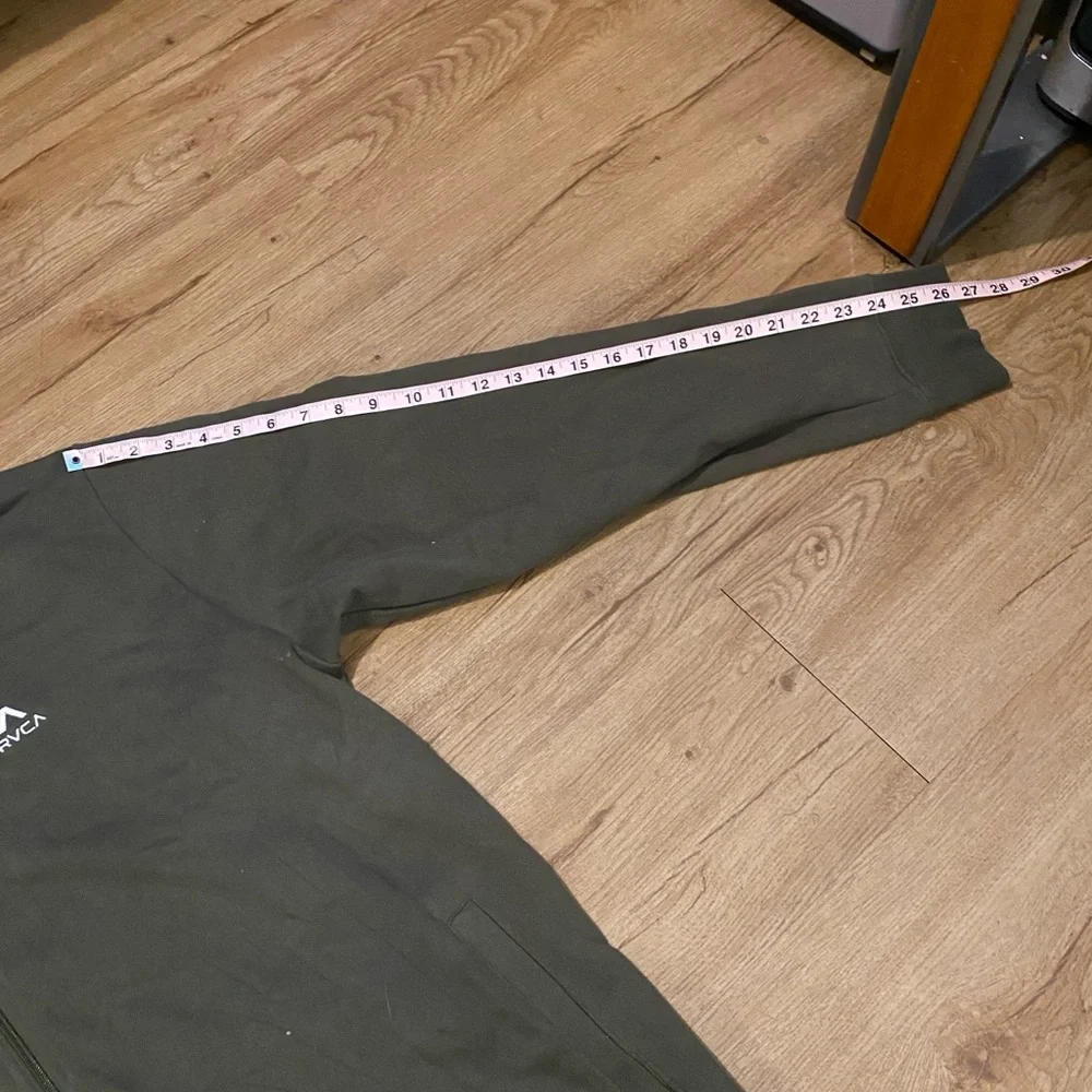 RVCA Olive Green Crew Neck Shirt